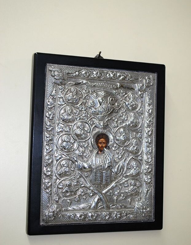 Icono antiguo plata 925