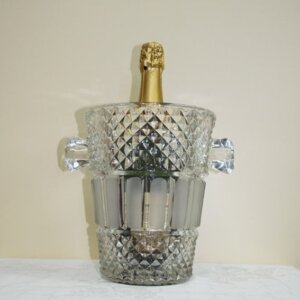 Cubo botellero de cristal