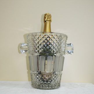 Cubo botellero de cristal