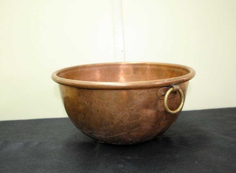 Piñero de cobre antiguo