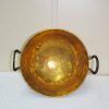 Caldero de bronce dorado