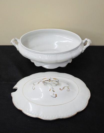 Sopera antigua de porcelana - Imagen 4