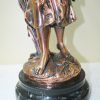 Escultura señora de cobre - Imagen 3