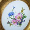 Plato porcelana y oro estofado - Imagen 2