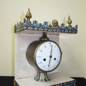 Reloj antiguo esmalte Cloisonné