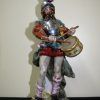 Figura músico de porcelana