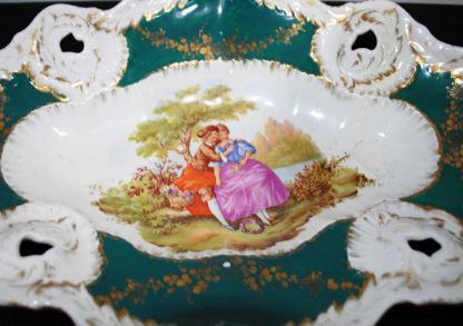 Bandeja antigua de porcelana - Imagen 3