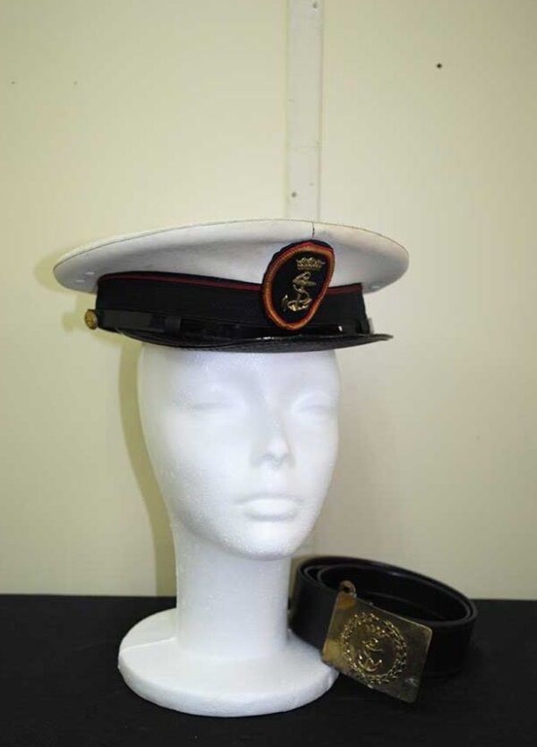 Juego gorra y cinturón infantería