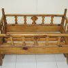 Cuna antigua de madera - Imagen 6