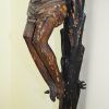 Talla de madera crucifijo - Imagen 4