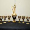 Juego de licor cristal Bohemia