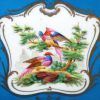 Plato porcelana azul pájaros - Imagen 2