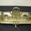 Escribania de bronce dorado - Imagen 4