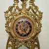 Reloj y guarnición de bronce - Imagen 4