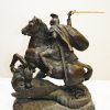 Caballo marmolina y polvo de bronce - Imagen 11