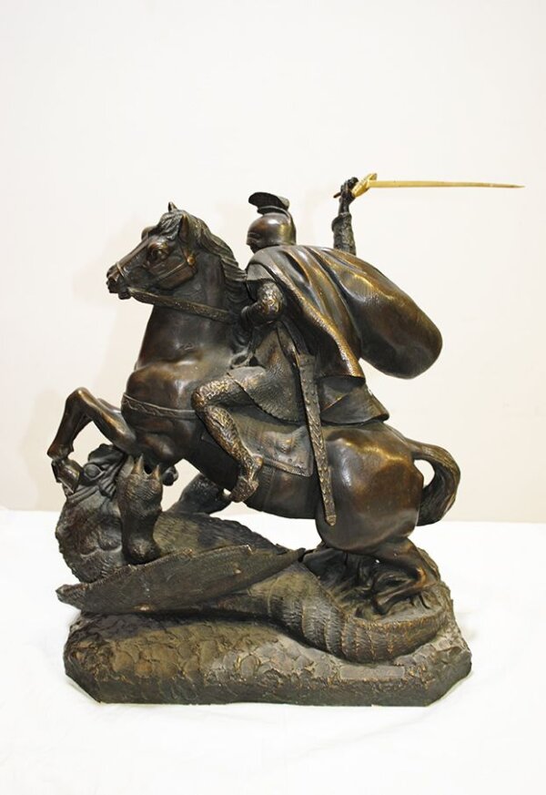 Caballo marmolina y polvo de bronce - Imagen 11