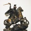 Caballo marmolina y polvo de bronce - Imagen 4
