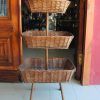 Cesta de mimbre 3 alturas