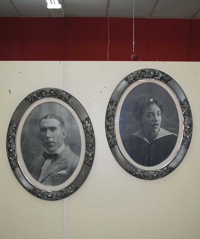 2 Marcos con pan de plata