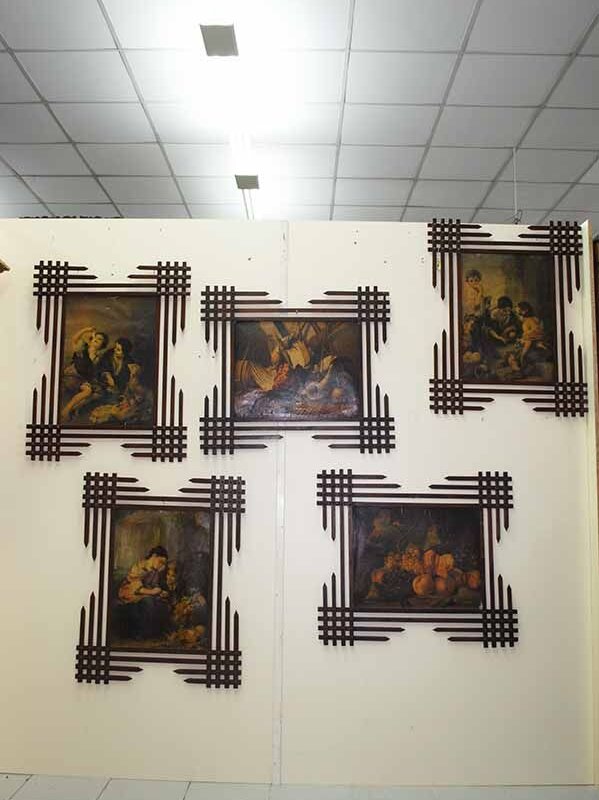 Cuadros marcos modernistas