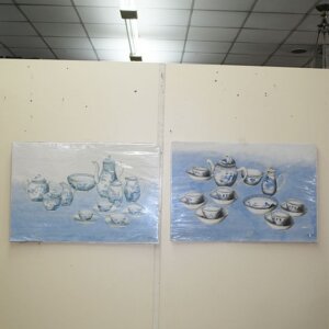Láminas pintadas acuarela