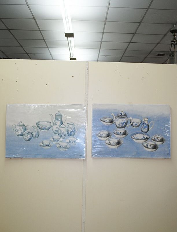 Láminas pintadas acuarela