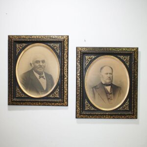 Pareja de marcos Napoleón