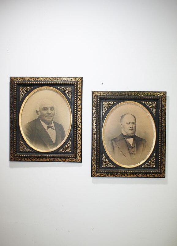 Pareja de marcos Napoleón