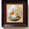 Pareja de cuadros porcelana y madera - Imagen 3