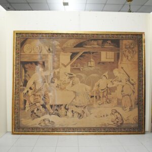 Tapiz antiguo de la época