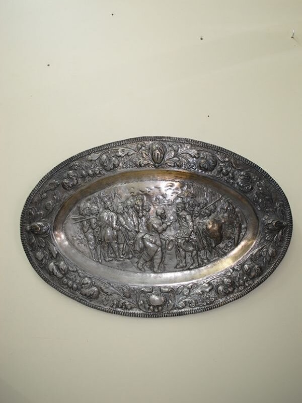 Bandeja plato de latón