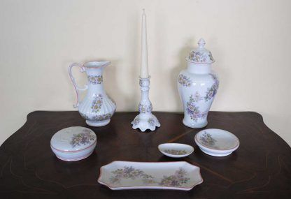 Juego de tocador porcelana - Imagen 2