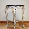 Mesita chippendale decapada - Imagen 7