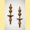 Candelabros de pared madera