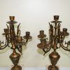 Candelabros Imperio con mármol - Imagen 3