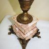 Candelabros Imperio con mármol - Imagen 5