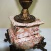 Candelabros Imperio con mármol - Imagen 7