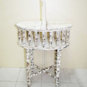 Costurero de madera decapada