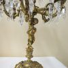 Candelabros de bronce angelitos - Imagen 2
