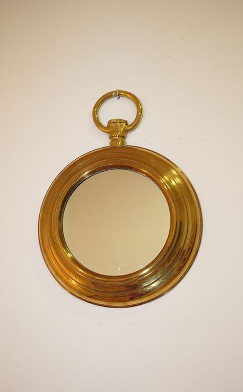 Espejo vintage redondo