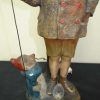 Lámpara escultura terracota - Imagen 3