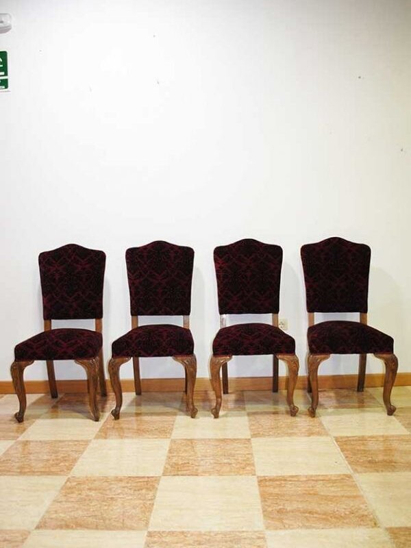 Juego 4 sillas Luis XV