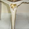 Sillas antiguas blanco roto y oro - Imagen 6