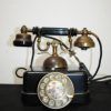 Teléfono antiguo romántico