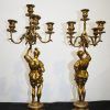 Candelabros guerreros bronce - Imagen 8