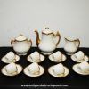 Juego de café esmaltado Limoges