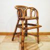 Trona infantil de madera
