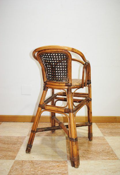 Trona infantil de madera - Imagen 9