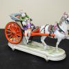 Figura carroza de porcelana - Imagen 2