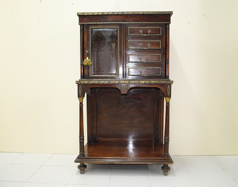 Mueble antiguo de nogal - Antiguedades El Apaño